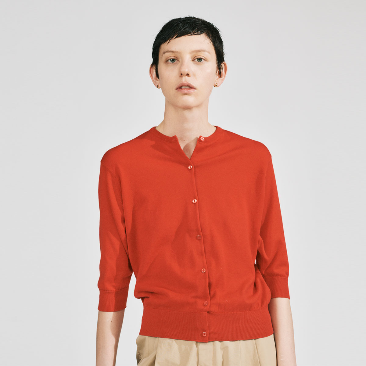 レディース 30g 半袖 クルーネック カーディガン メンズ レディースニットのjohn Smedley ジョンスメドレー 公式オンラインショップ