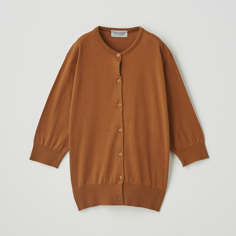 レディース 30g 半袖 クルーネック カーディガン メンズ レディースニットのjohn Smedley ジョンスメドレー 公式オンラインショップ