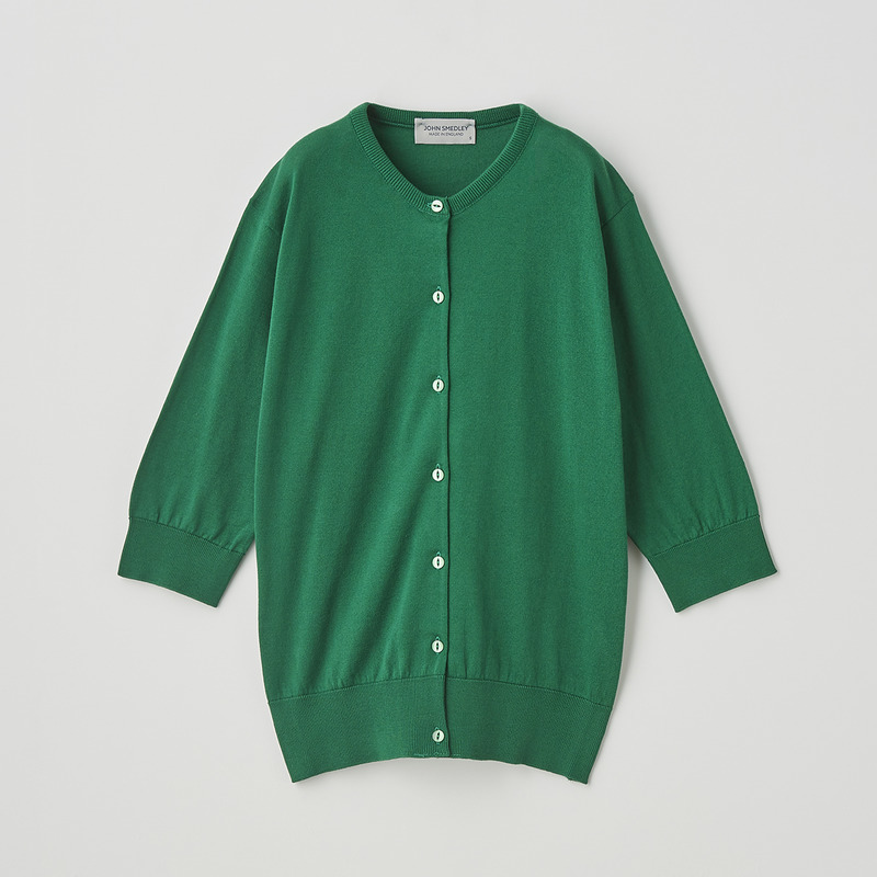 レディース 30g 半袖 クルーネック カーディガン メンズ レディースニットのjohn Smedley ジョンスメドレー 公式オンラインショップ