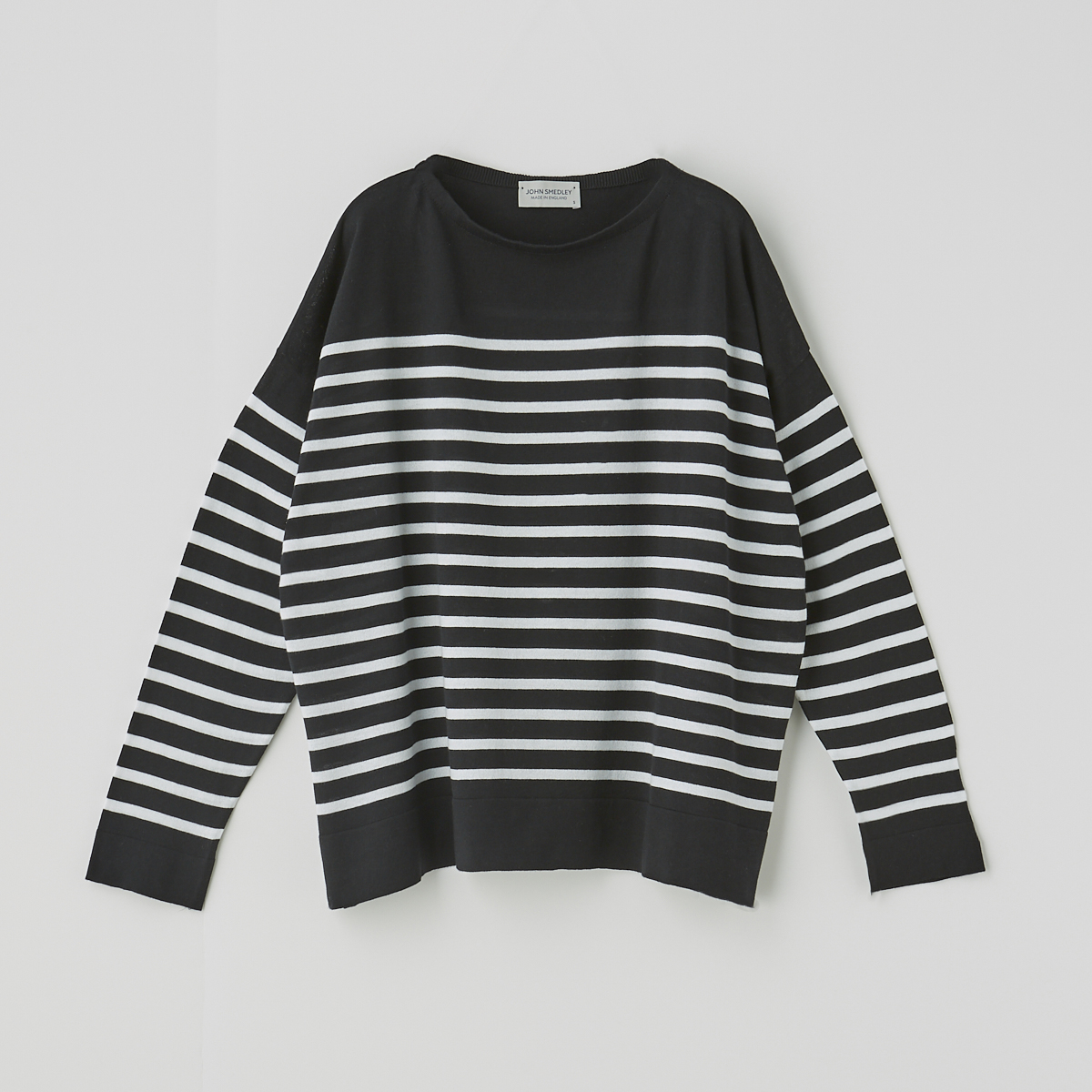 レディース 30g 長袖 ニット バスクボーダーシャツ メンズ レディースニットのjohn Smedley ジョンスメドレー 公式オンラインショップ