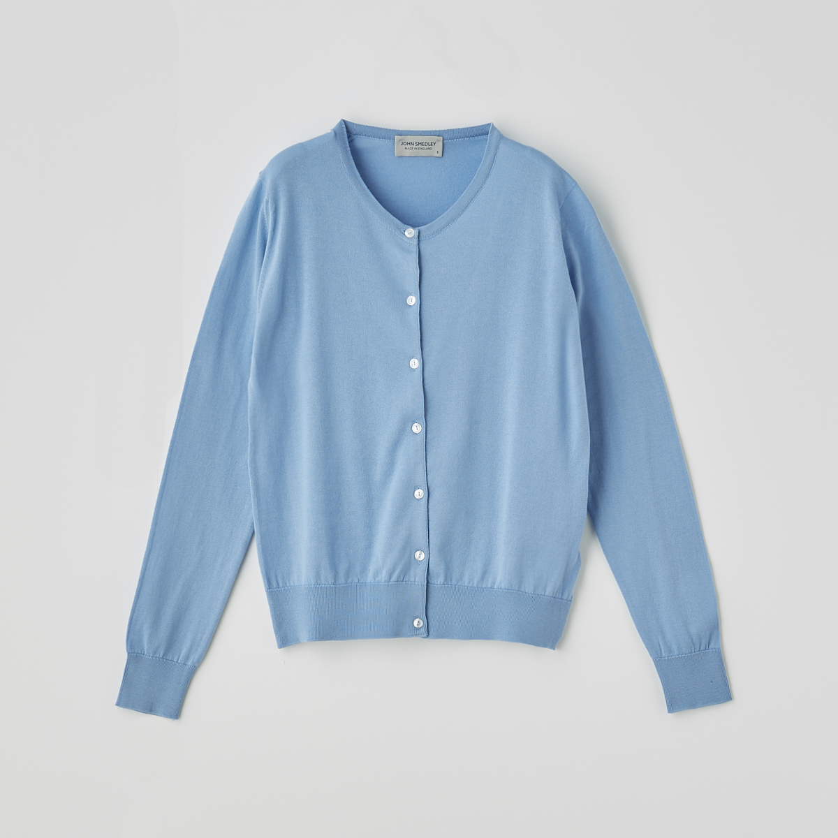 レディース 長袖クルーネックカーディガン メンズ レディースニットのjohn Smedley ジョンスメドレー 公式オンラインショップ