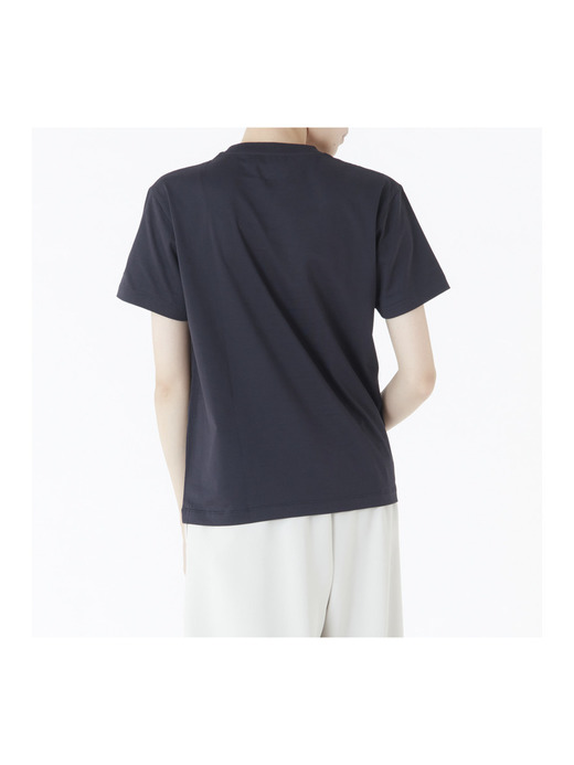 ハイゲージ天竺ピマコットン半袖Ｔシャツ｜A2733UTS902｜UNDERWEAR for WOMEN 詳細画像 NO2(A2733UTS902) 4