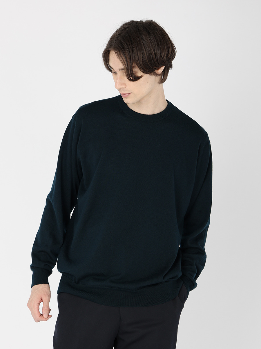 ジョンスメドレー 24G 長袖クルーネックニットSWEATER SERIES