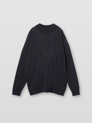 メンズ 24G長袖モックネックニット／A4546【SWEATER SERIES】