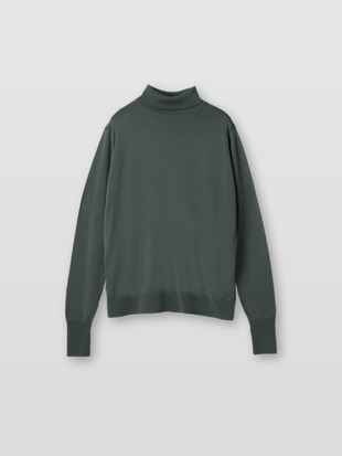 メンズ 24G 長袖タートルネックニット／A4588【MODERN FIT】