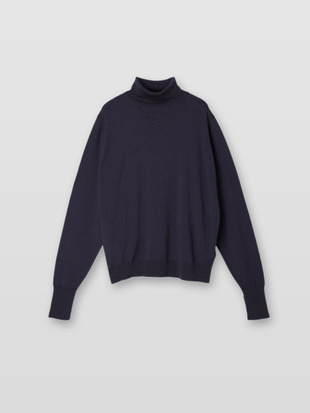 メンズ 24G 長袖タートルネックニット／A4588【MODERN FIT】