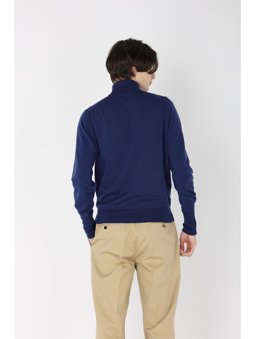 メンズ 24G 長袖タートルネックニット／A4588【MODERN FIT】 詳細画像 LAPIS BLUE 4