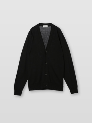 メンズ 24G長袖Vネックカーディガン／A4590【SWEATER SERIES】
