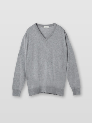 メンズ 24G長袖Vネックニット／A4591【SWEATER SERIES】