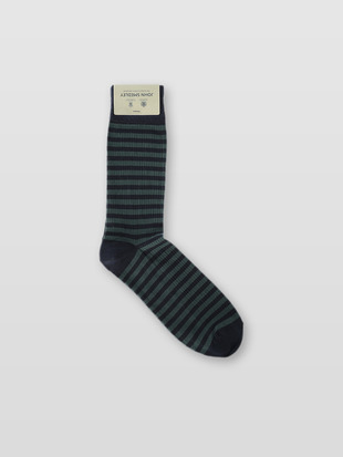 Unisex Ribbed&Striped Socks | BERWICK