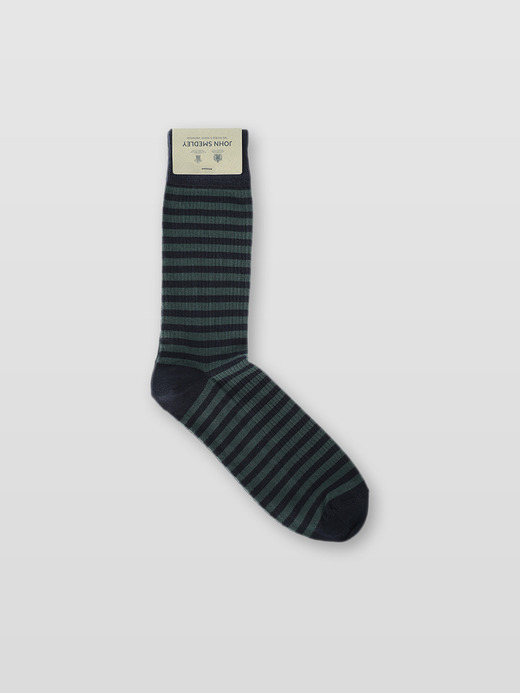 Unisex Ribbed&Striped Socks | BERWICK 詳細画像 NO9(BERWICK) 1