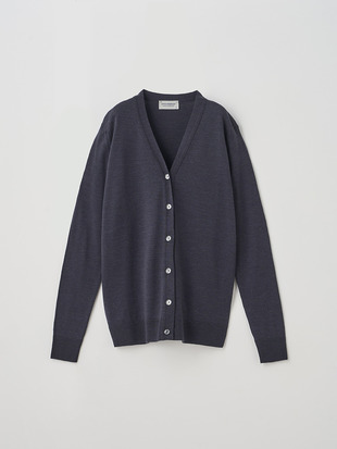 レディース 30G 長袖Ｖネックカーディガン／CLAIRE【MODERN FIT】