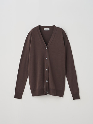 レディース 30G 長袖Ｖネックカーディガン／CLAIRE【MODERN FIT】