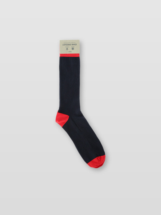 Unisex Ribbed Bicolour Socks | CORTLAND 詳細画像 NO3(CORTLAND) 1