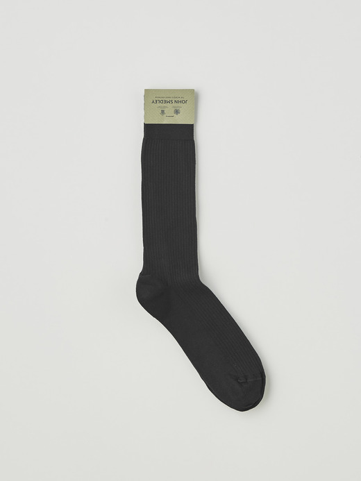 Unisex Ribbed Socks | EDALE 詳細画像 BLACK 1