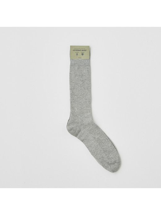 Unisex Ribbed Socks | EDALE 詳細画像 SILVER 1