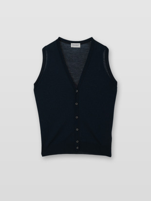 メンズ 30G Vネックベスト／HUNTSWOOD【STANDARD FIT】