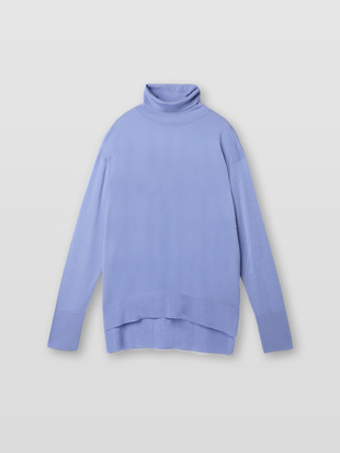 レディース 30G長袖タートルネックニット／MALLERY【RELAX FIT】