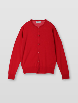 レディース 30G 長袖 カーディガン／MILLY【MODERN FIT】
