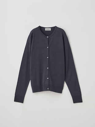 レディース 30G 長袖 カーディガン／MILLY【MODERN FIT】