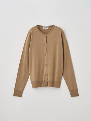 レディース 30G 長袖 カーディガン／MILLY【MODERN FIT】