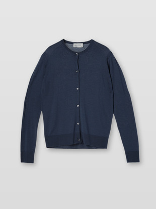 レディース 30G 長袖 カーディガン／MILLY【MODERN FIT】