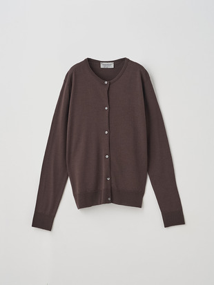 レディース 30G 長袖 カーディガン／MILLY【MODERN FIT】