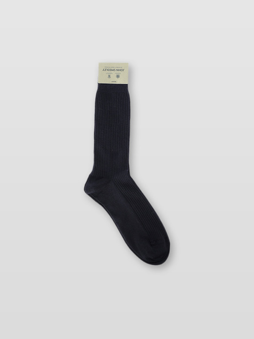 Unisex Ribbed Socks | ROWSELY 詳細画像 MIDNIGHT 1