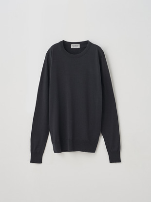 レディース 30G 長袖 クルーネックニット／VIVIENNE 【MODERN FIT】