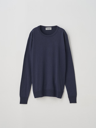 レディース 30G 長袖 クルーネックニット／VIVIENNE 【MODERN FIT】