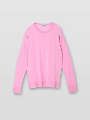 レディース 30G 長袖 クルーネックニット／VIVIENNE 【MODERN FIT】