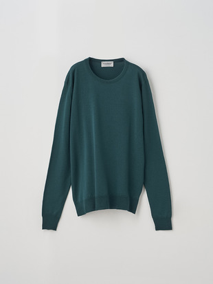 レディース 30G 長袖 クルーネックニット／VIVIENNE 【MODERN FIT】