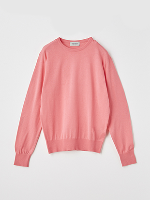レディース 30G 長袖 クルーネックニット【COMMON FIT】