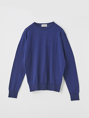 レディース 30G 長袖 クルーネックニット【COMMON FIT】