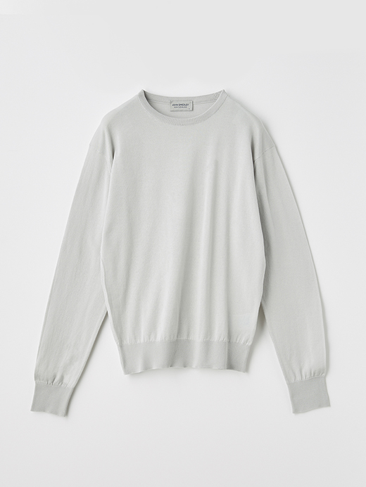 レディース 30G 長袖 クルーネックニット【COMMON FIT】 詳細画像 CLOUD 1