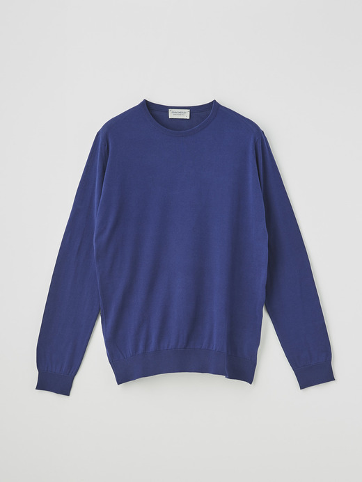 メンズ 30G 長袖 クルーネックニット【MODERN FIT】 詳細画像 MARINE BLUE 1