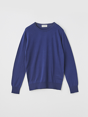 レディース 30G 長袖 クルーネックニット【MODERN FIT】