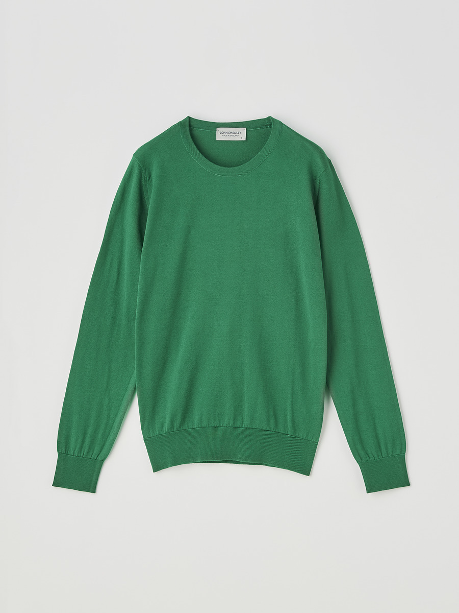 レディース 30G 長袖 クルーネックニット【MODERN FIT】｜メンズ 