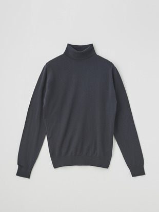 メンズ 30G 長袖 タートルネックニット【STANDARD FIT】｜メンズ 