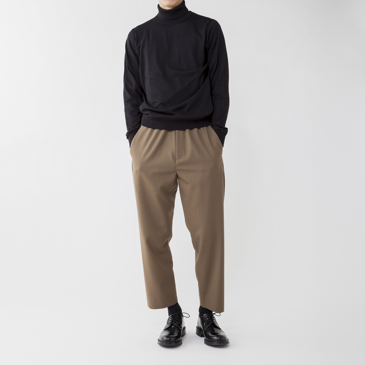 メンズ 30G 長袖 タートルネックニット【STANDARD FIT】｜メンズ 