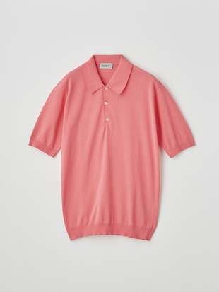 メンズ 30G 半袖 ニット ポロシャツ【EASY FIT】