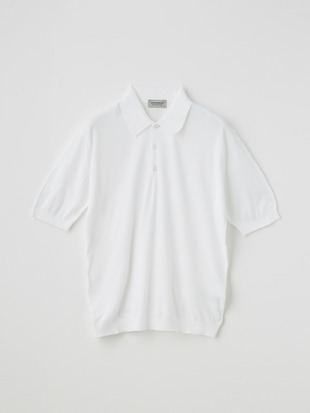 メンズ 30G 半袖 ニット ポロシャツ【EASY FIT】