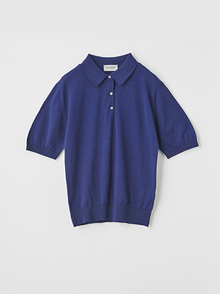 レディース 30G 半袖 ニットポロシャツ【COMMON FIT】