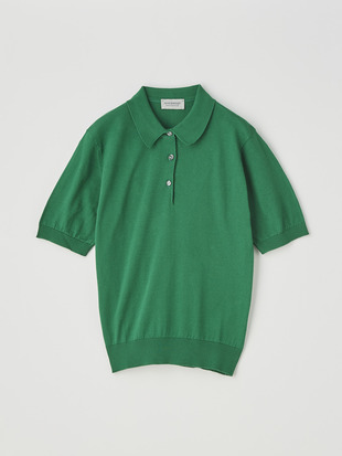 レディース 30G 半袖 ニットポロシャツ【COMMON FIT】