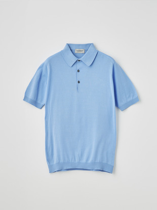 メンズ 30G 半袖 ニットポロシャツ【MODERN FIT】