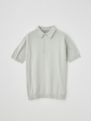 メンズ 30G 半袖 ニットポロシャツ【MODERN FIT】