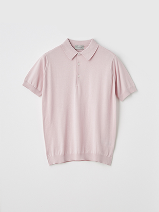 メンズ 30G 半袖 ニットポロシャツ【MODERN FIT】