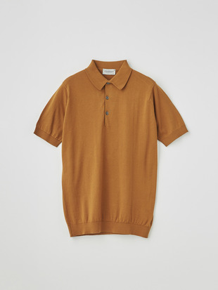 メンズ 30G 半袖 ニットポロシャツ【MODERN FIT】