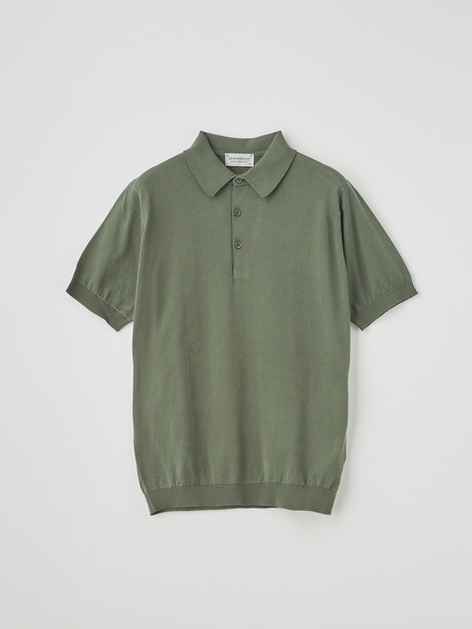 メンズ 30G 半袖 ニットポロシャツ【MODERN FIT】 詳細画像 PALM 1