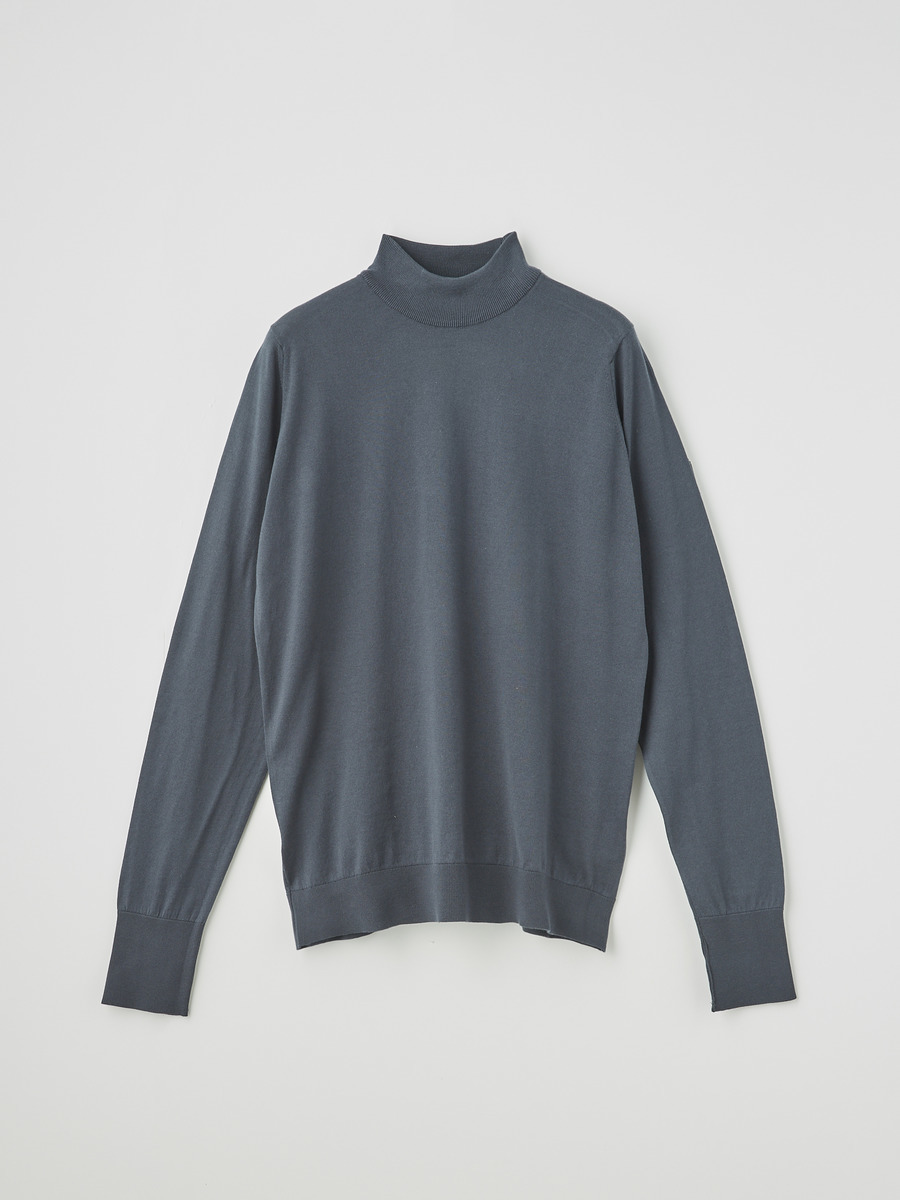 メンズ 30G 長袖 モックネックニット【EASY FIT】|メンズ・レディース メンズ 30G 長袖 モックネックニット【EASY FIT】|メンズ・レディース